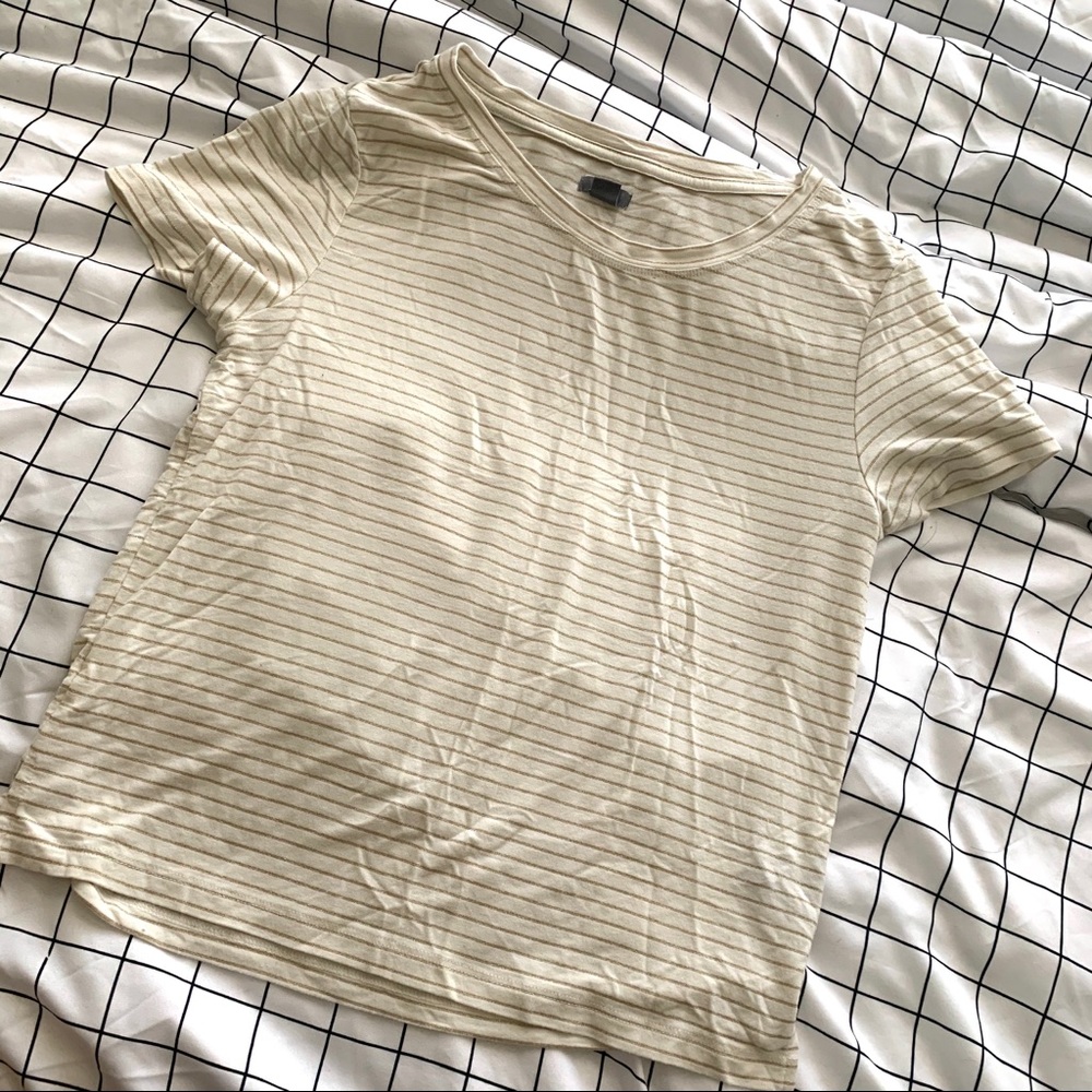 Aerie Soft Striped Tee [S]